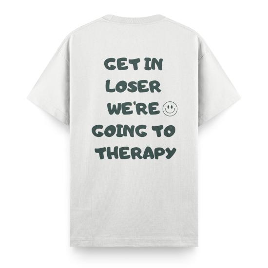 Therapy Regular T-shirt Beyaz
