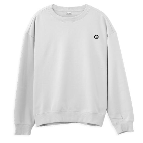 Make Yourself Proud  Regular Sweatshirt Beyaz